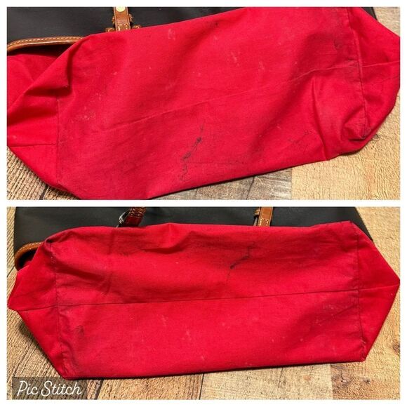 Dooney & Bourke Saffiano Leather Leisure Shopper - Picture 6 of 15